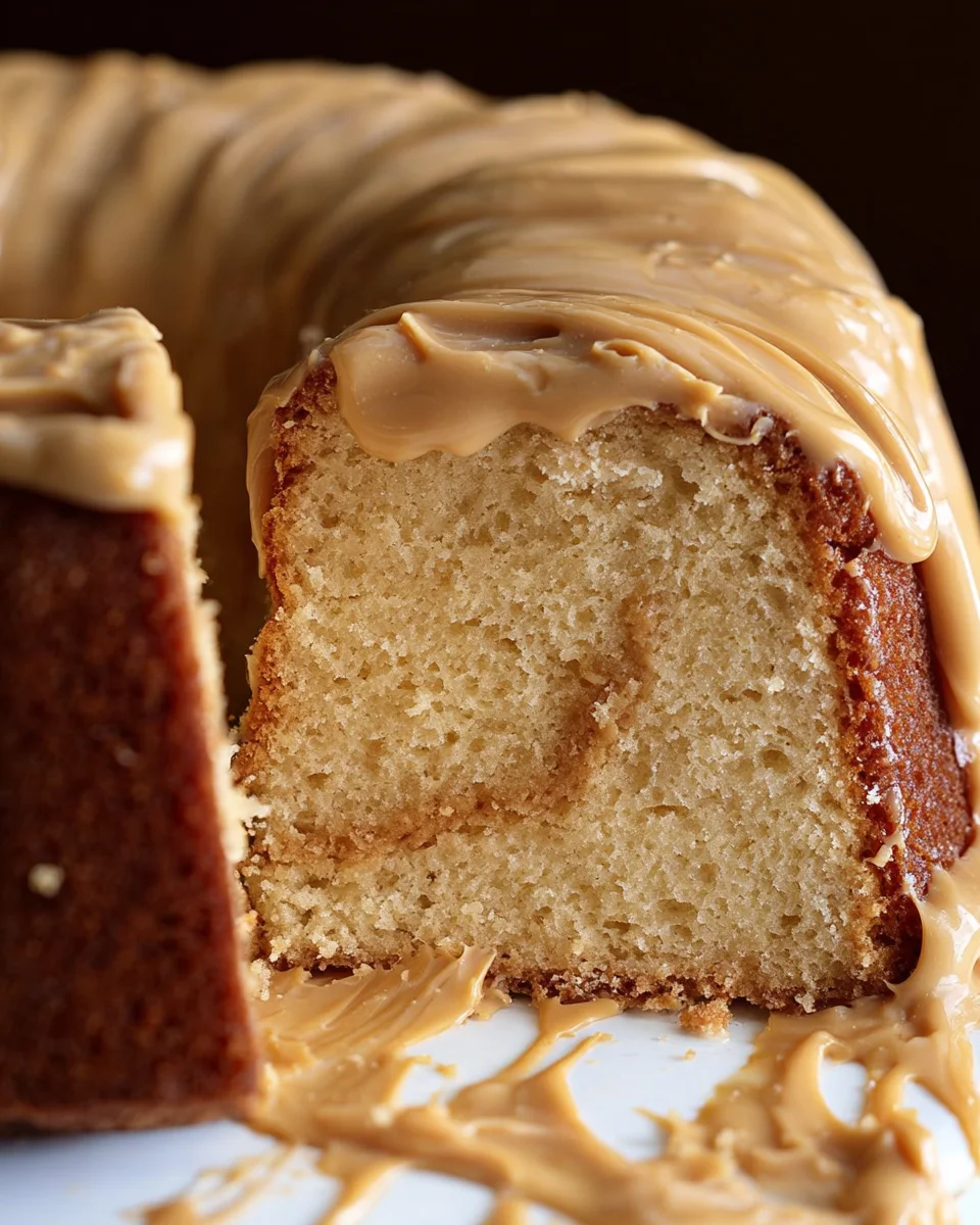 Peanut Butter Cream Pound Cake Peanut