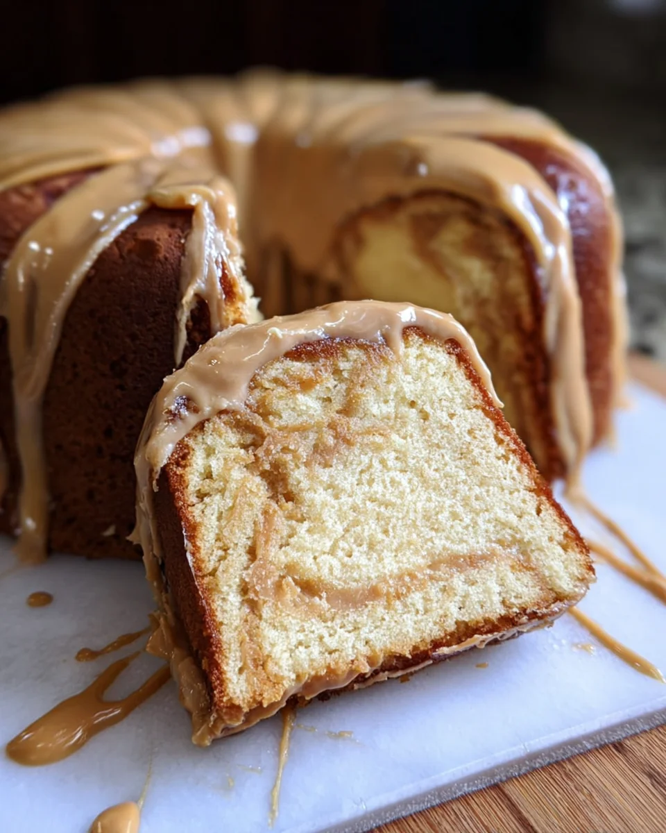 Peanut Butter Cream Pound Cake Peanut