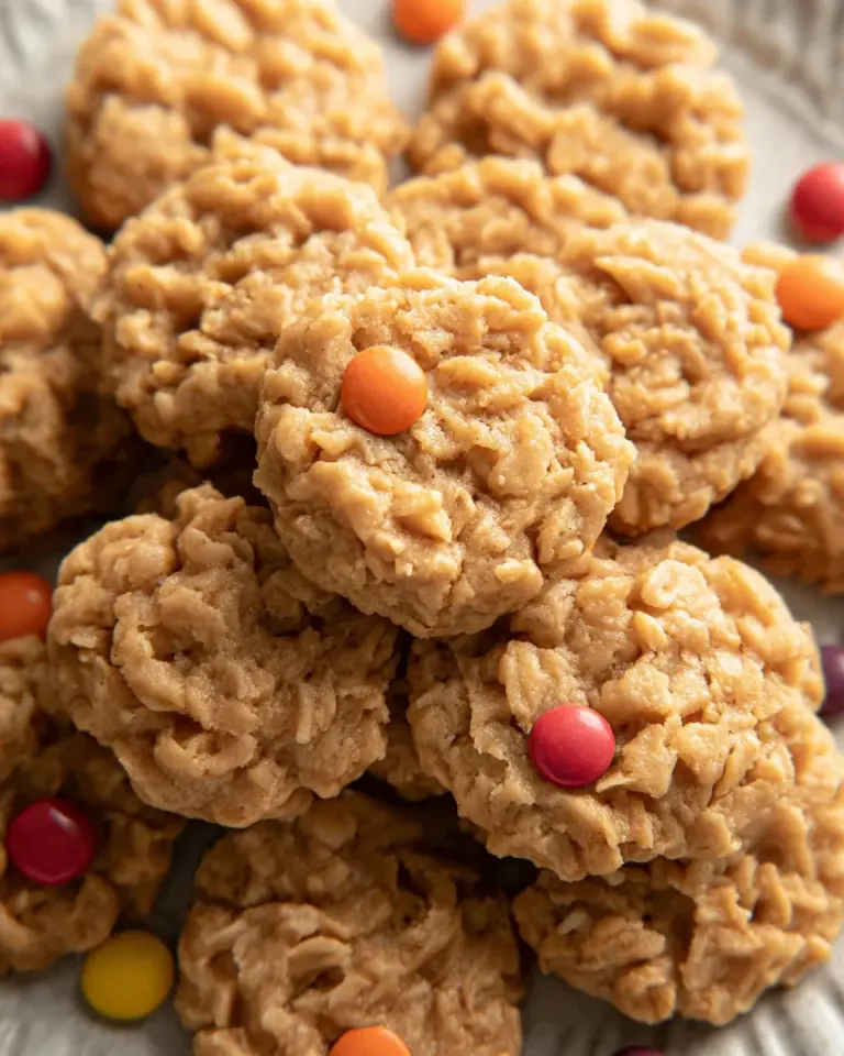 Peanut Butter No Bake Cookies