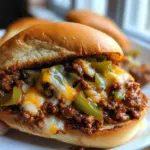 Philly Cheesesteak Sloppy Joes Recipe Philly Cheesesteak Sloppy Joes Recipe