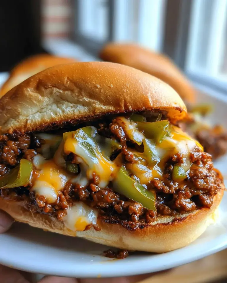 Philly Cheesesteak Sloppy Joes Recipe