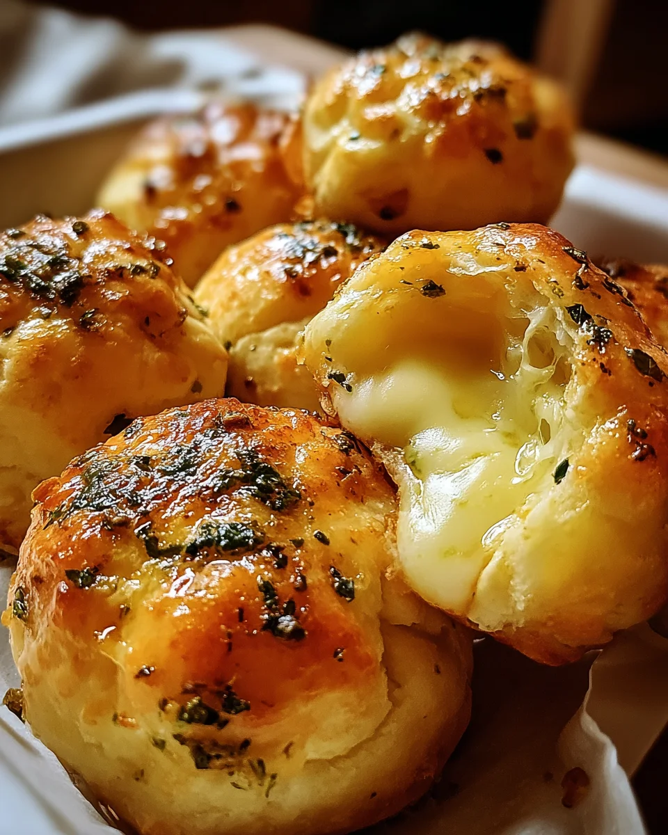 Pillsbury Biscuit Garlic Butter Cheese Bombs Pillsbury