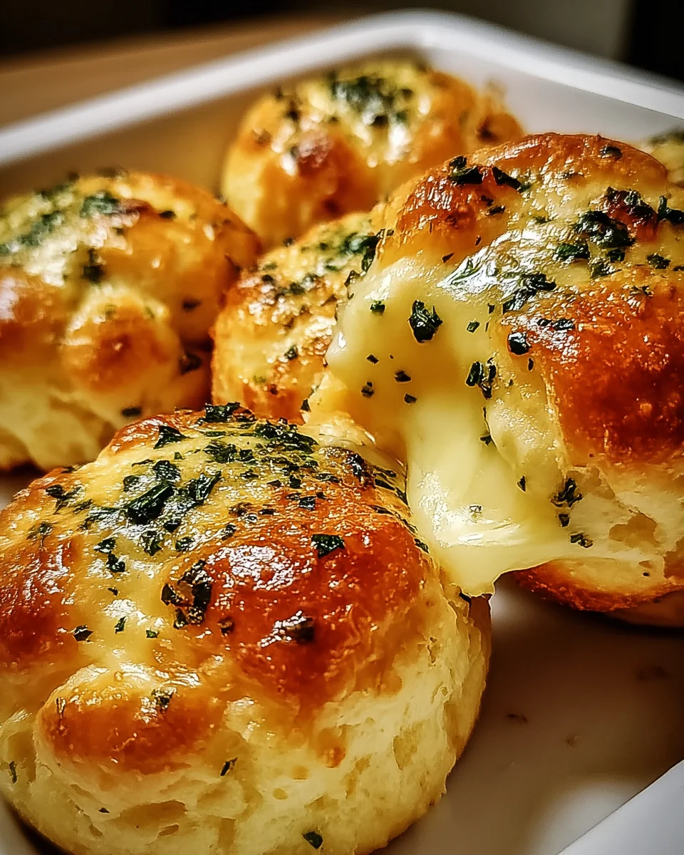 Pillsbury Biscuit Garlic Butter Cheese Bombs Pillsbury