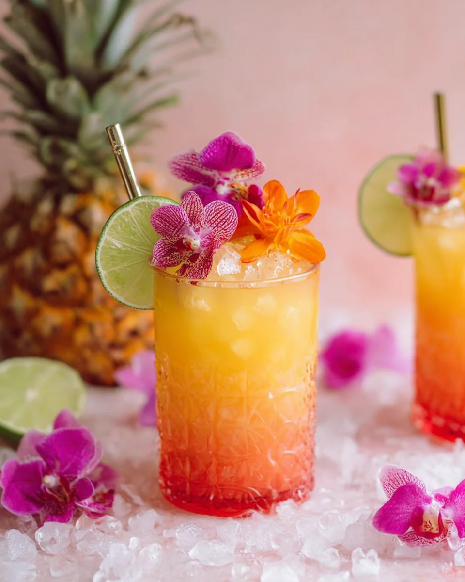 Pineapple Mango Rum Punch Recipe That is Almost too Pretty to Drink 15 Pineapple Mango Rum Punch Recipe That is Almost too Pretty to Drink