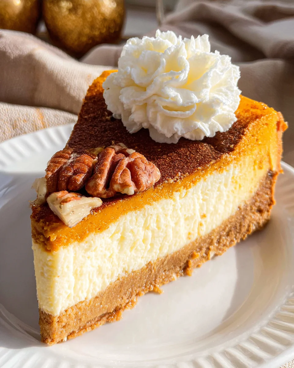 Pumpkin Pie Cheesecake Pumpkin