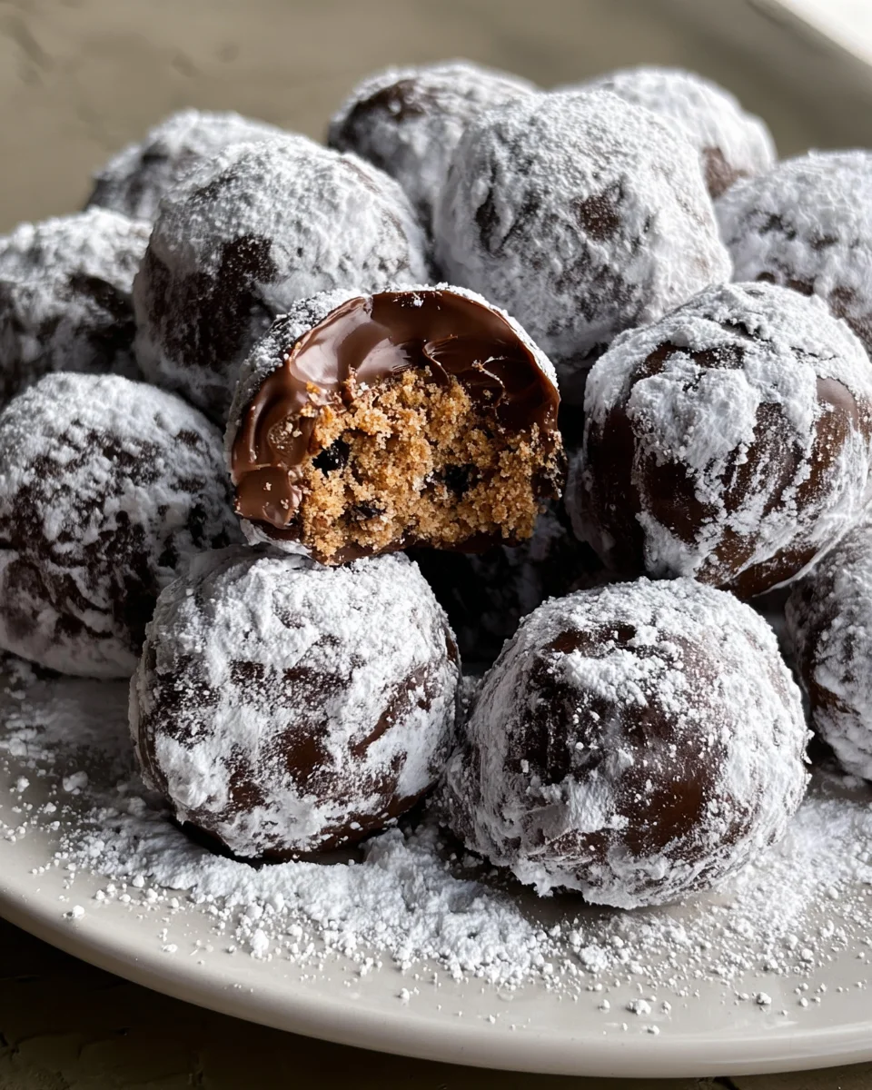 Puppy Chow Chocolate Truffles Puppy