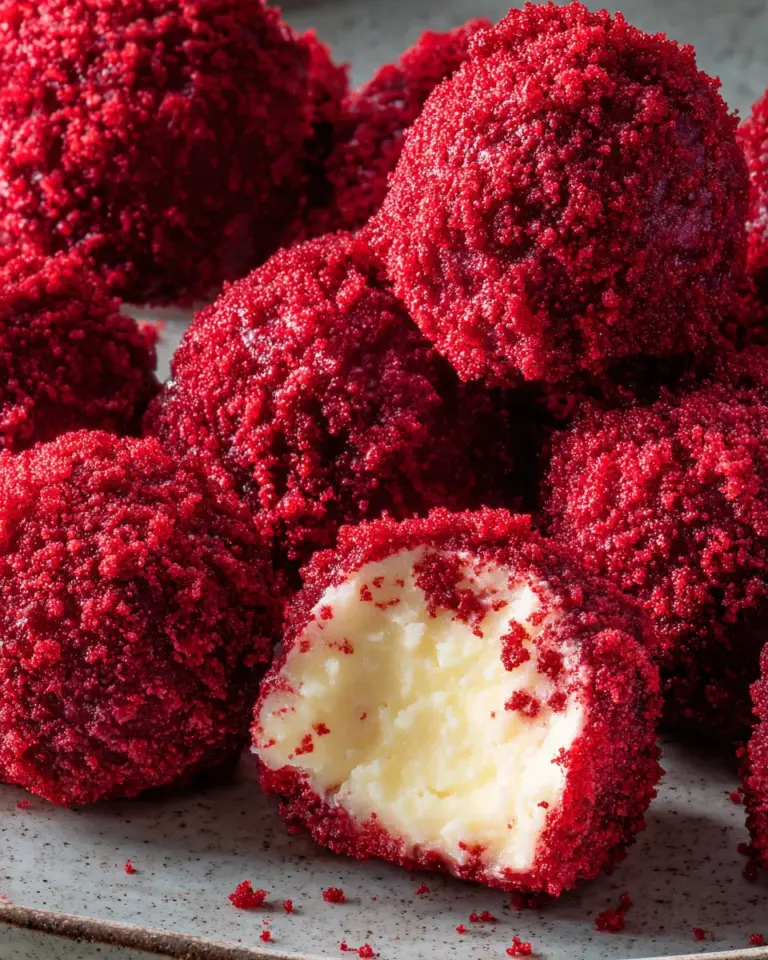 Red Velvet Cheesecake Bites