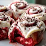 Red Velvet Cinnamon Rolls Red Velvet Cinnamon Rolls