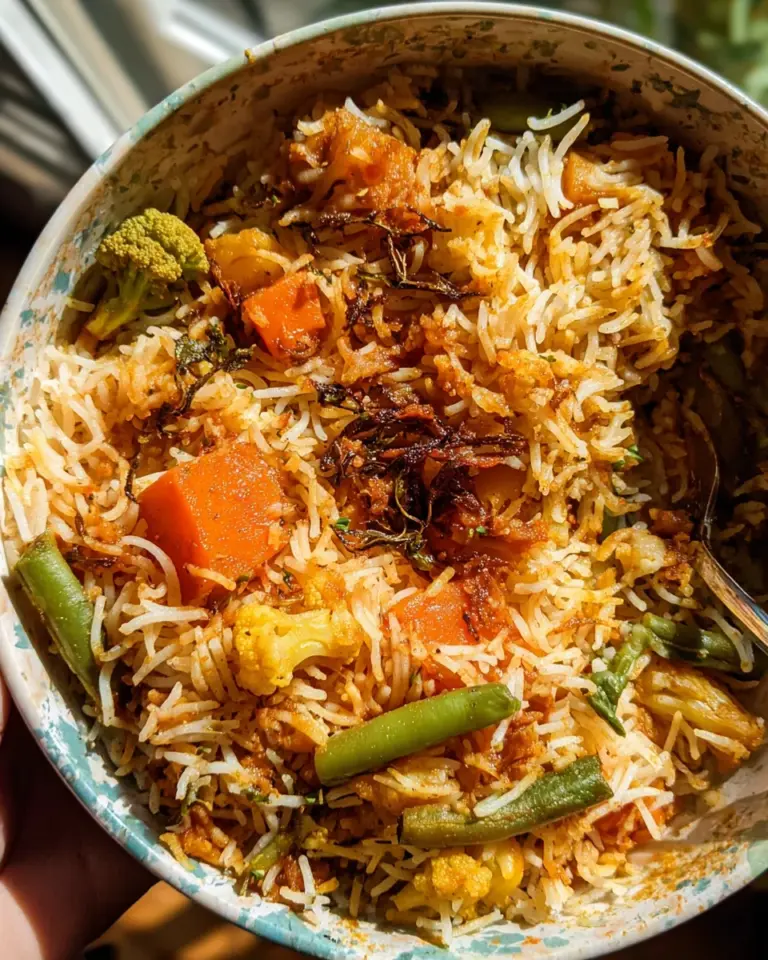 Restaurant Style Vegetable Biryani