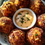 Reuben Balls with Spicy Thousand Island Dipping Sauce Reuben Balls with Spicy Thousand Island Dipping Sauce