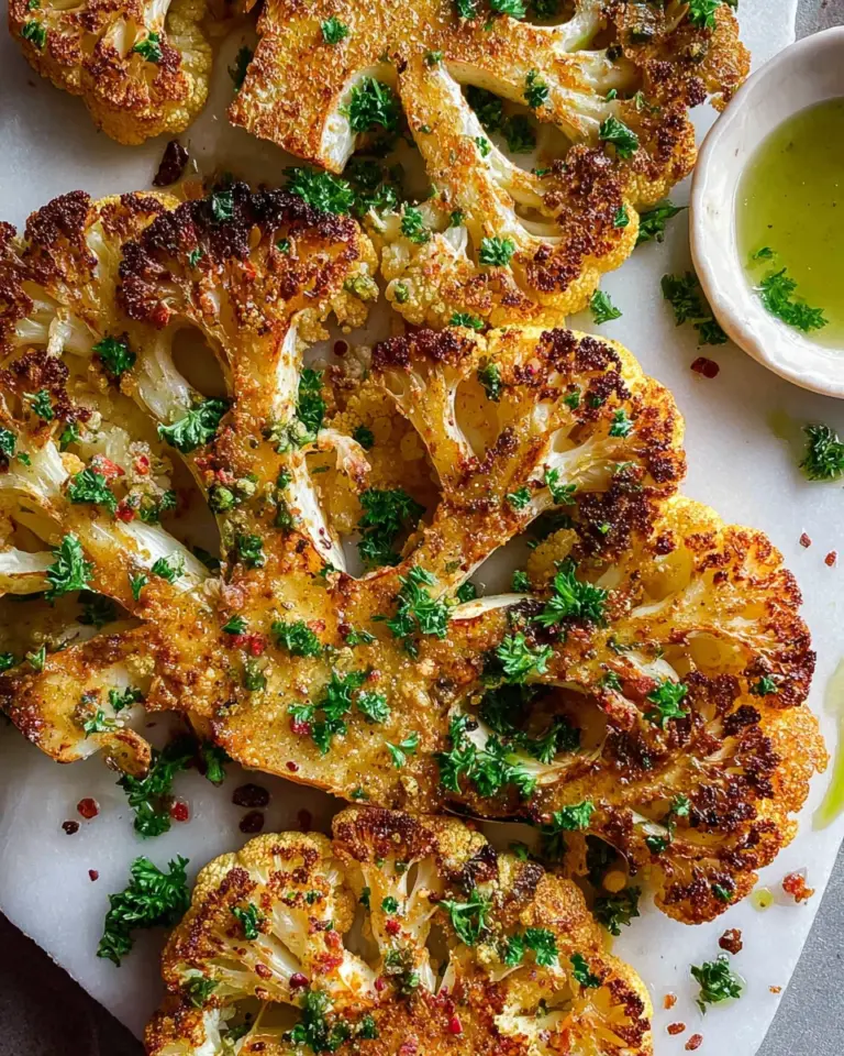 Roasted Cauliflower Steaks