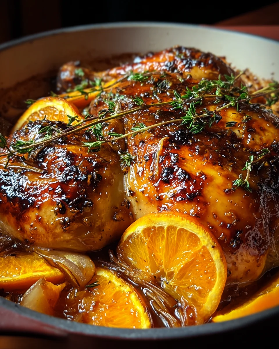 Roasted Orange Chicken Roasted