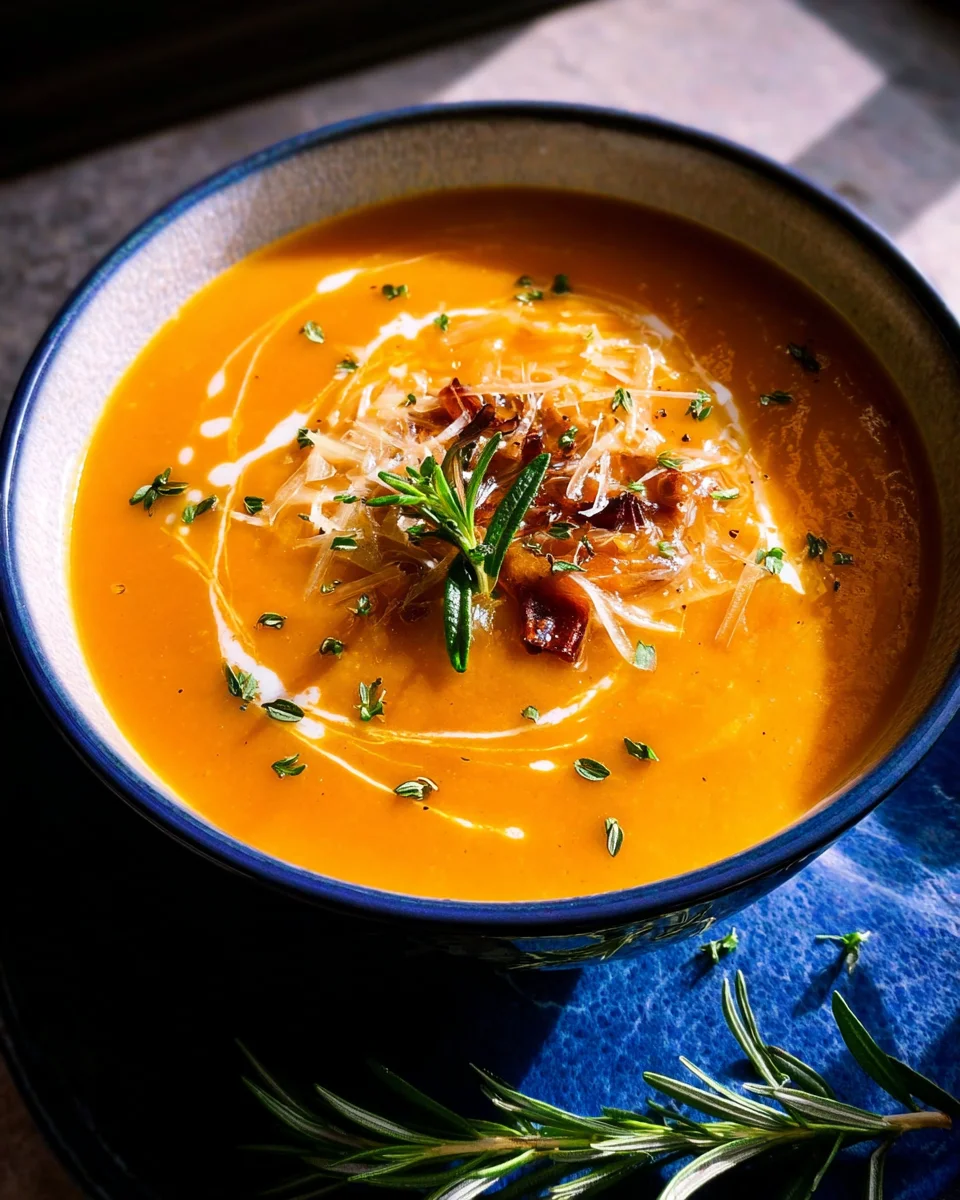 Roasted Vegetable Soup Roasted