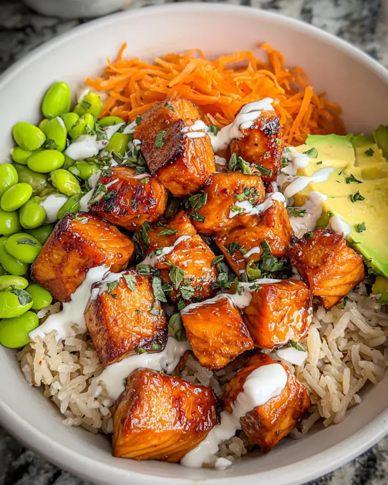 Salmon Teriyaki Bowl