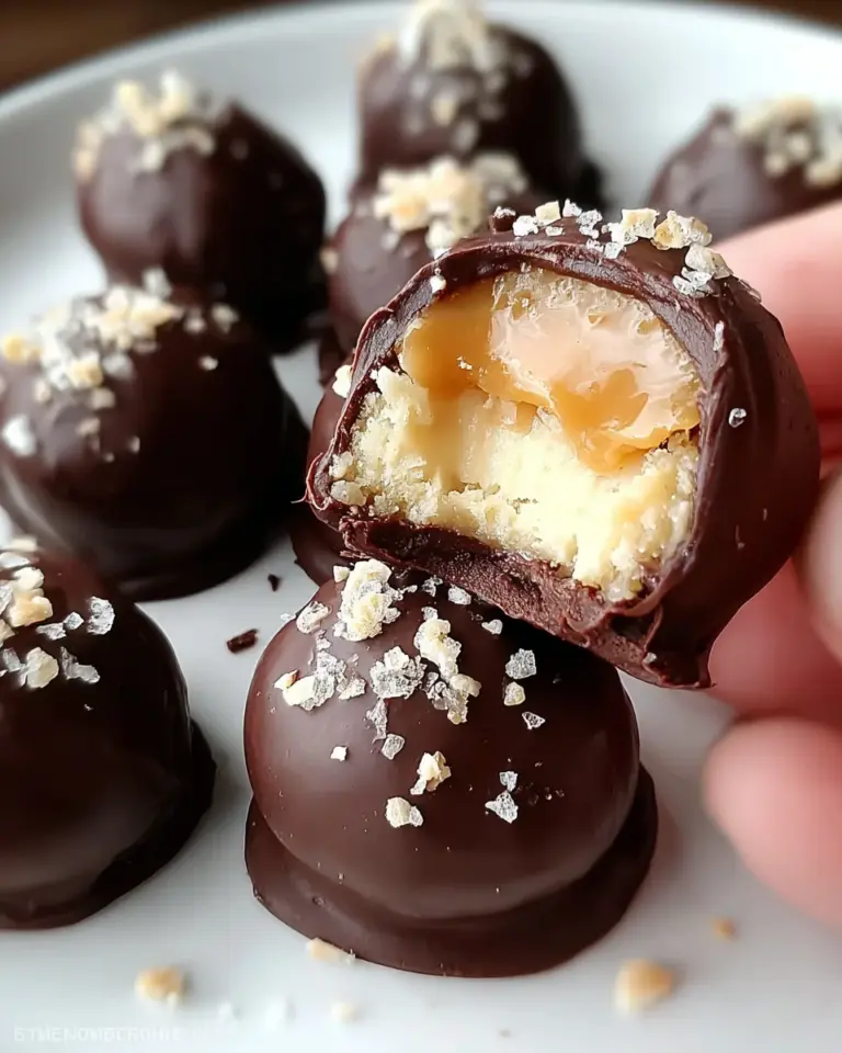 Salted Caramel Truffles