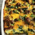 Sausage & Egg Keto Breakfast Casserole Sausage & Egg Keto Breakfast Casserole