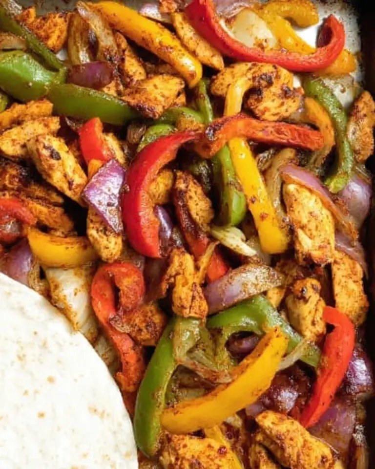 Sheet Pan Chicken Fajitas