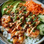 Shrimp Rice Bowls with Spicy Mayo Shrimp Rice Bowls with Spicy Mayo