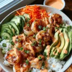Shrimp Rice Bowls with Spicy Mayo Shrimp Rice Bowls with Spicy Mayo