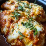 Slow Cooker Cheesy Mozzarella Chicken Slow Cooker Cheesy Mozzarella Chicken