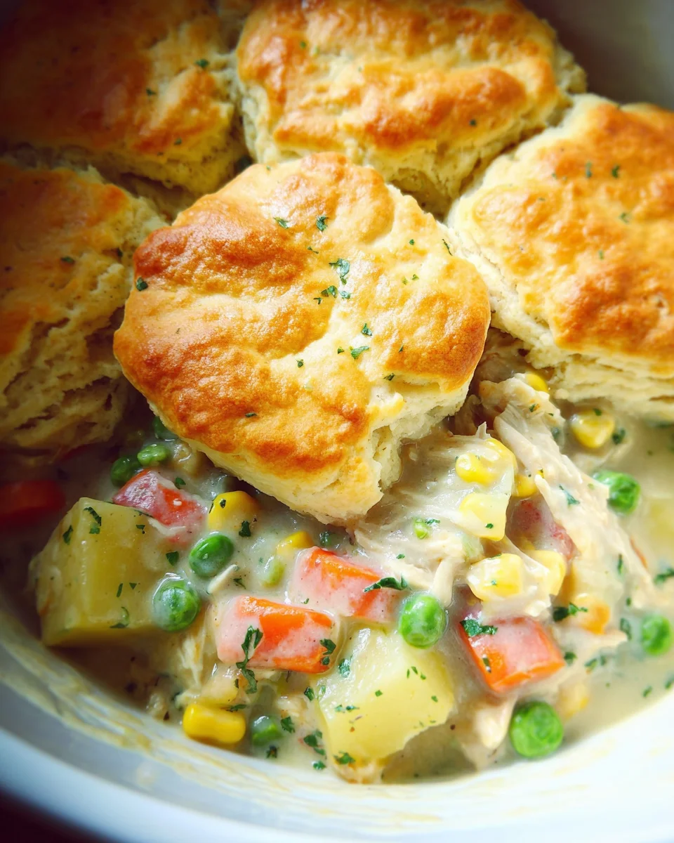 Slow Cooker Chicken Pot Pie Slow
