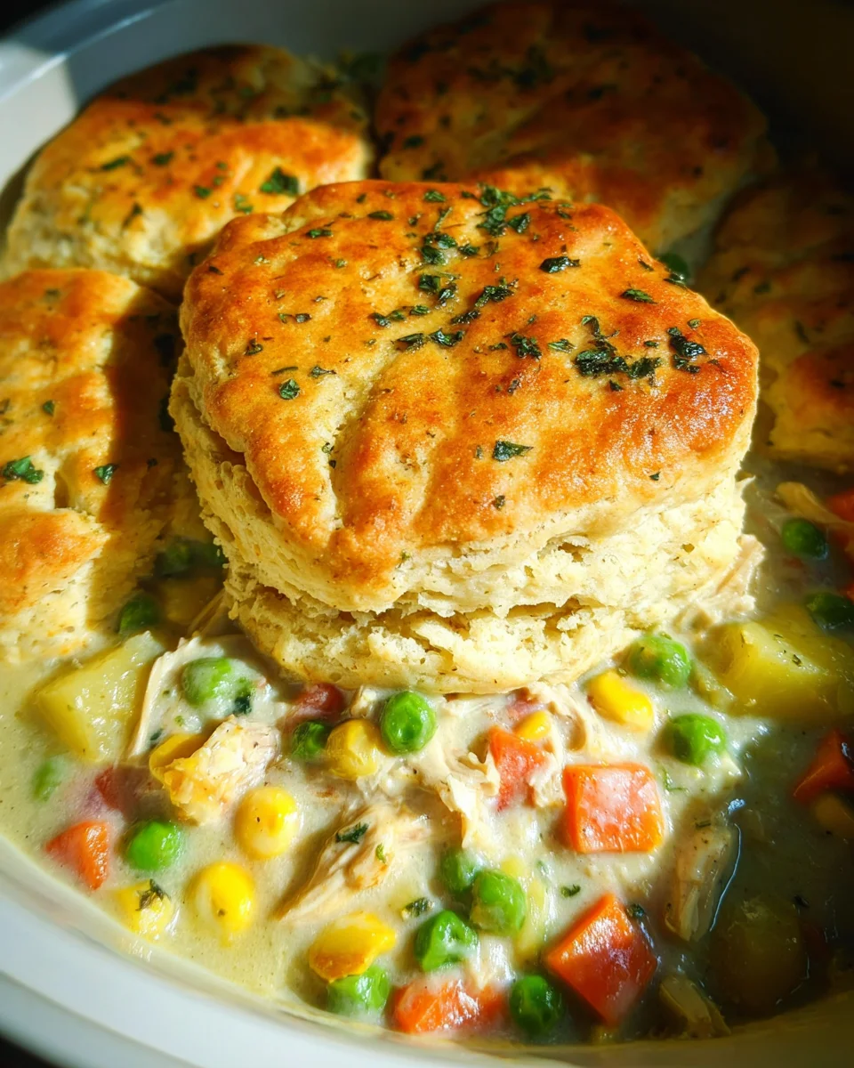 Slow Cooker Chicken Pot Pie Slow