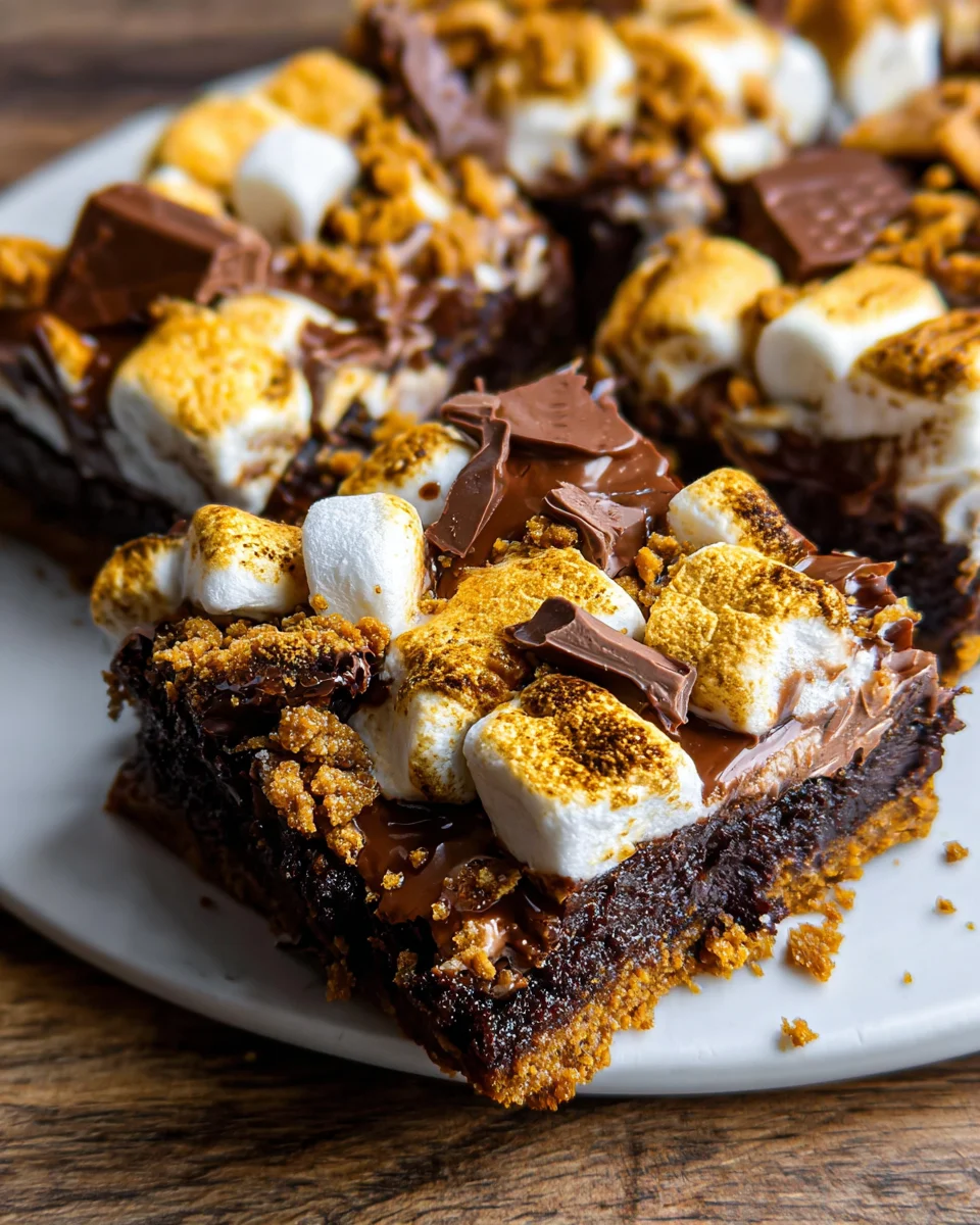 S'mores Brownies S'mores Brownies