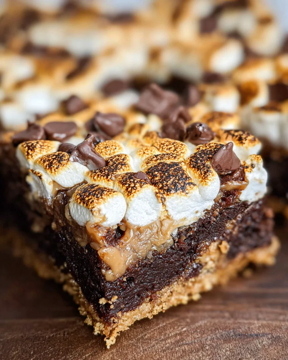 S'mores Brownies Recipe S'mores Brownies Recipe