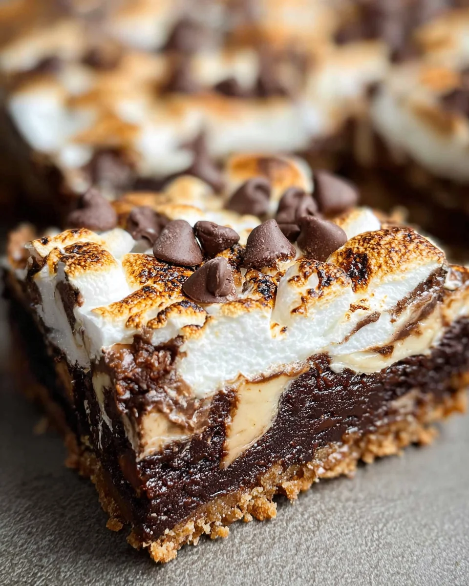 S'mores Brownies Recipe S'mores Brownies Recipe