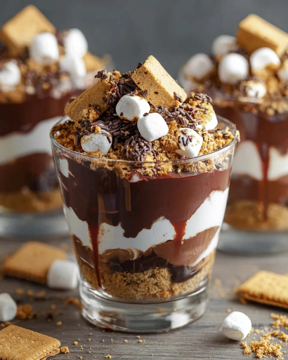 Smores Pudding Cups Smores