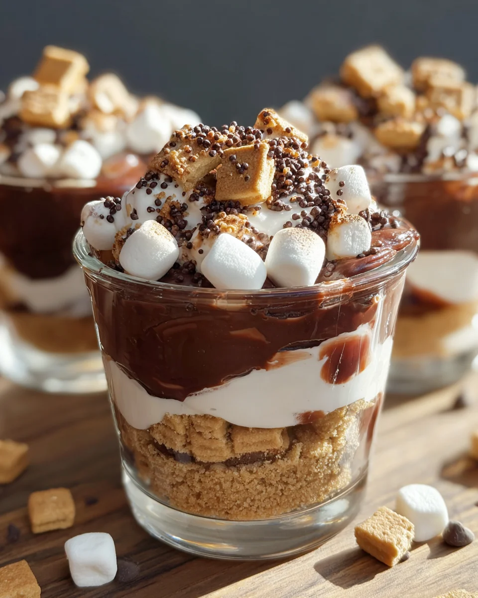 Smores Pudding Cups Smores