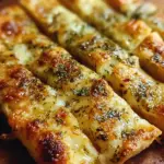 Sourdough Cheesy Breadsticks Sourdough Cheesy Breadsticks