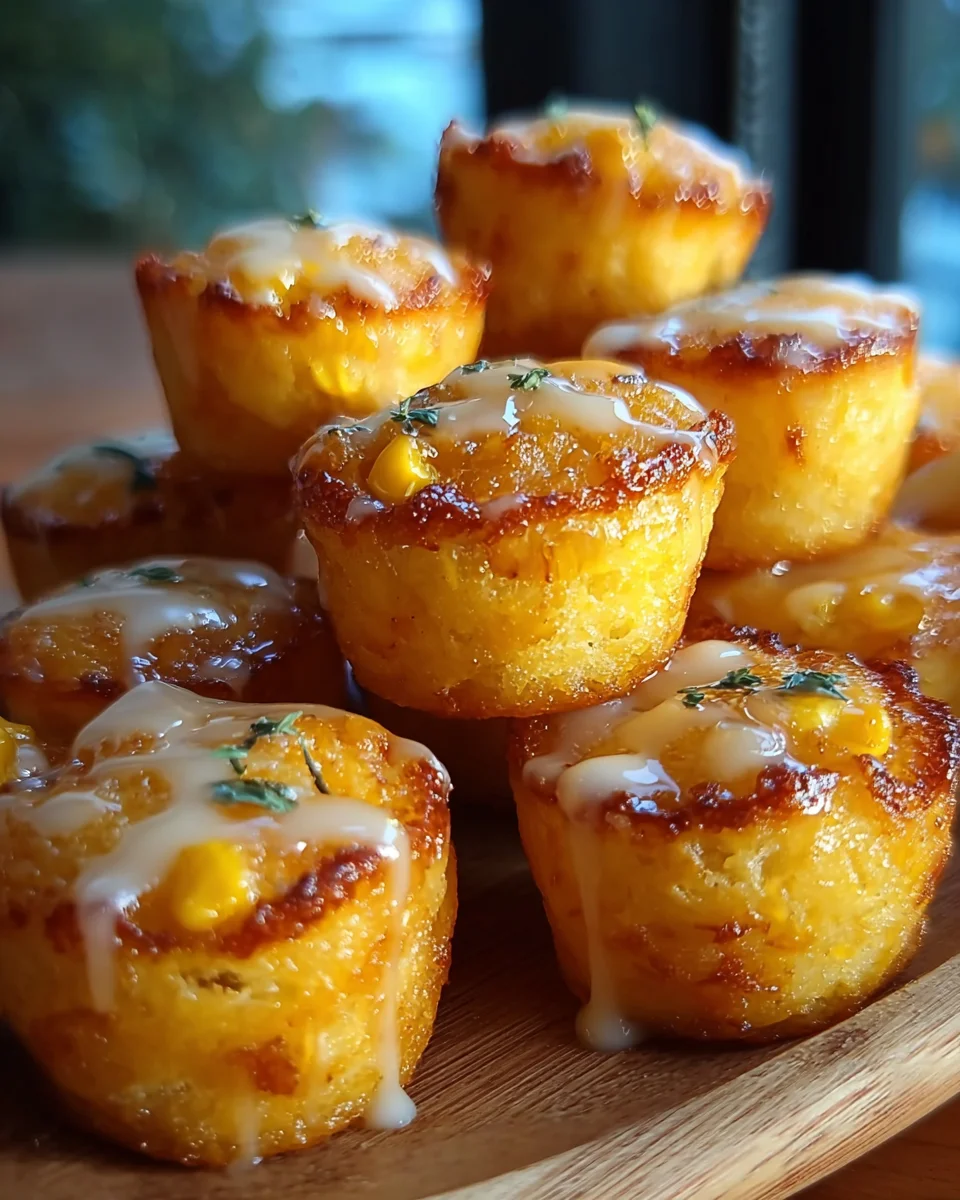 Southern-Style Honey Butter Cornbread Poppers Southern-Style