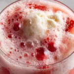 Sparkling Strawberry Float