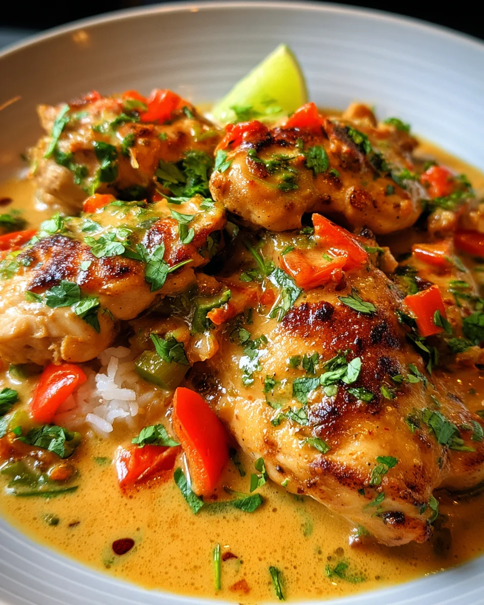 Spicy Brazilian Coconut Chicken Recipe Spicy