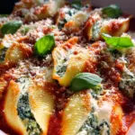 Spinach and Ricotta Stuffed Shells Recipe