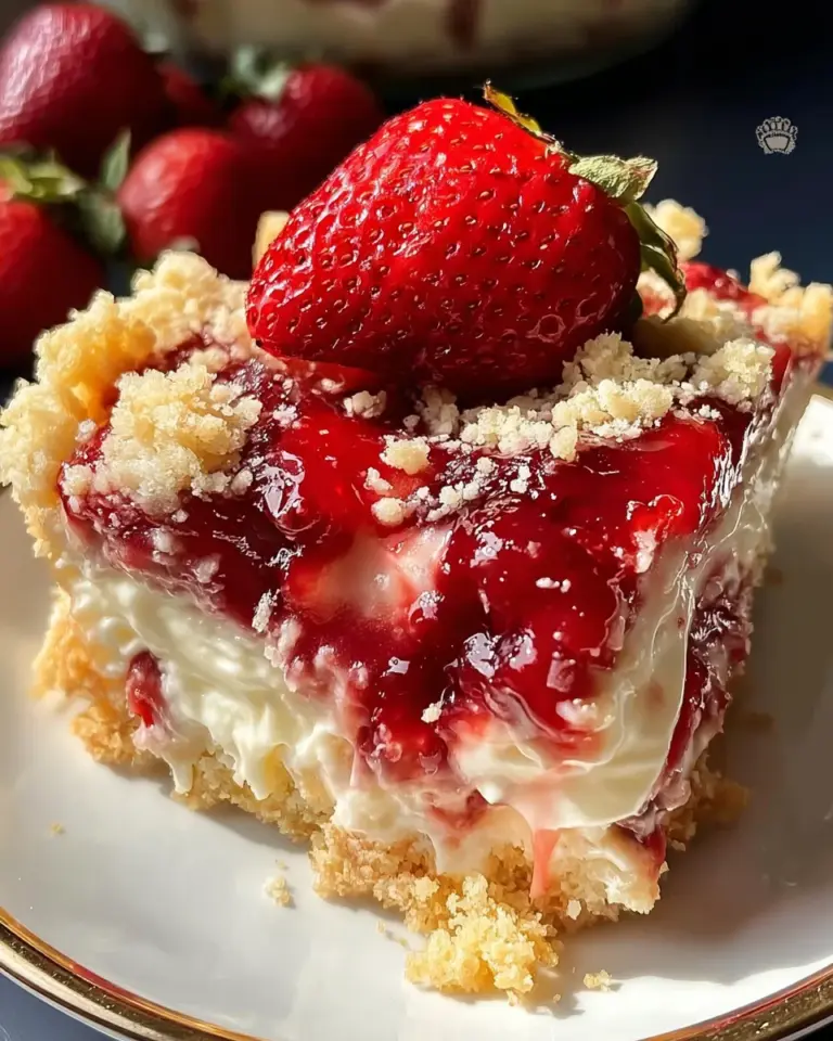 Strawberry Cheesecake Dump Cake