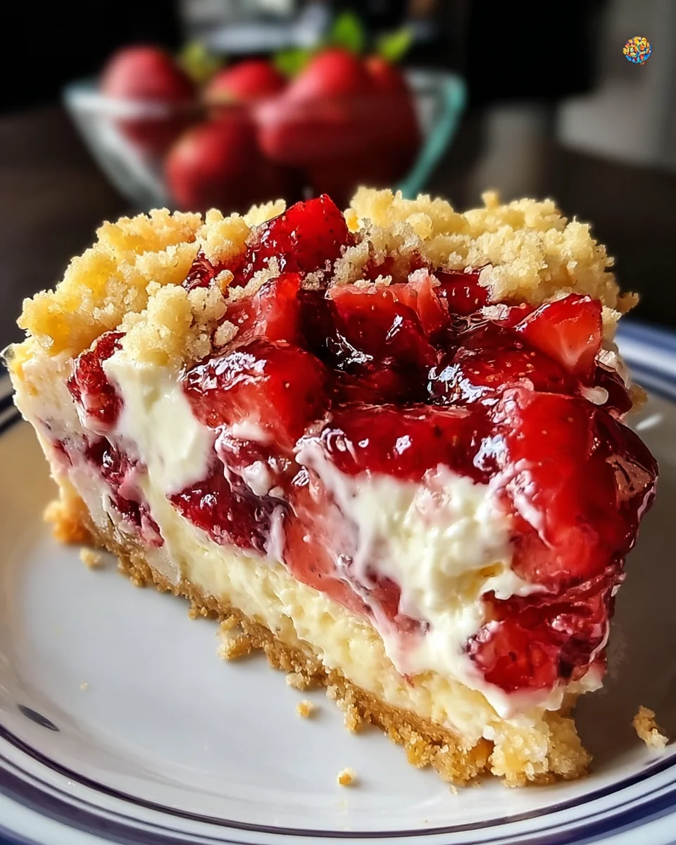 Strawberry Cheesecake Dump Cake Strawberry
