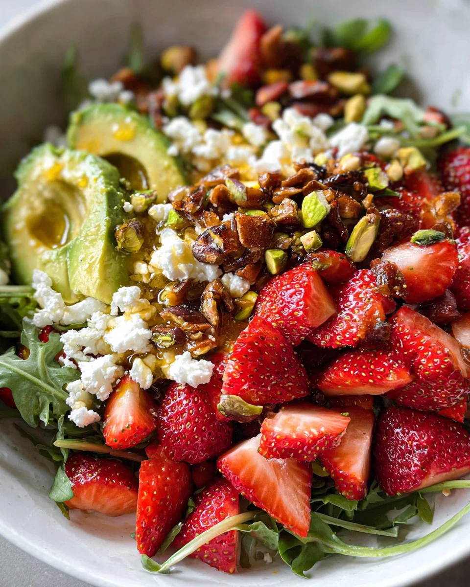 Strawberry Crunch Salad Strawberry Crunch Salad