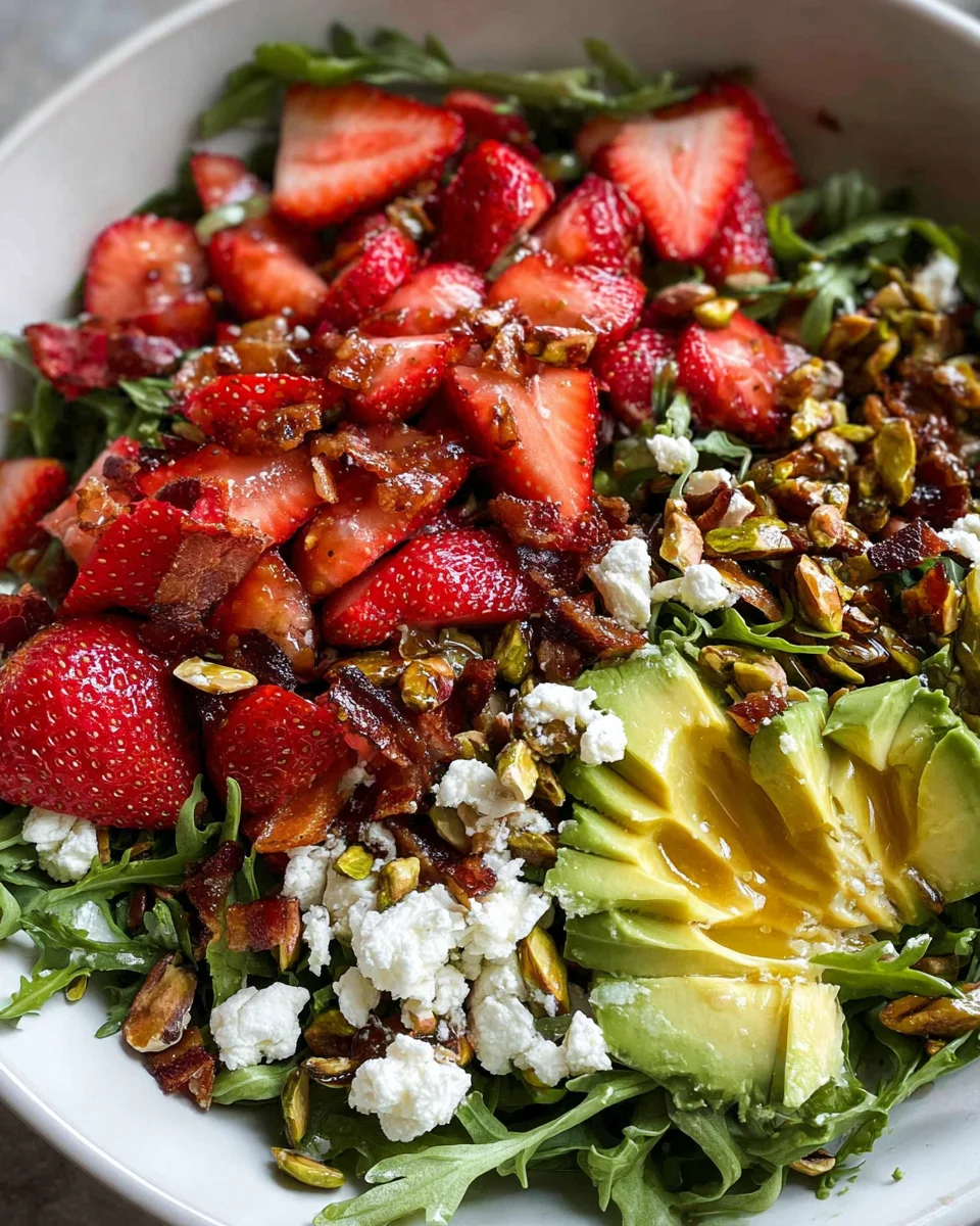 Strawberry Crunch Salad Strawberry