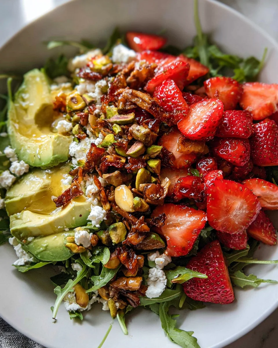Strawberry Crunch Salad Strawberry