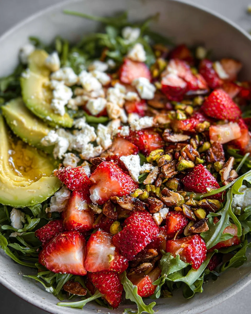 Strawberry Crunch Salad Strawberry