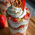 Strawberry Pretzel Salad Parfaits Strawberry Pretzel Salad Parfaits