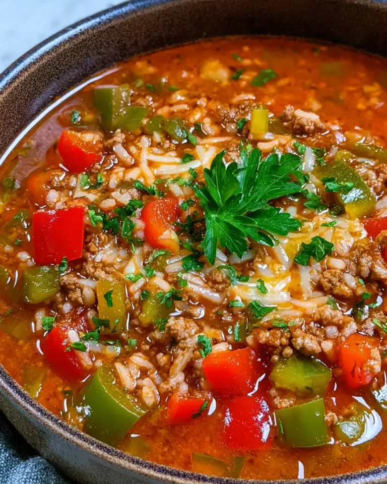 Stuffed Pepper Soup