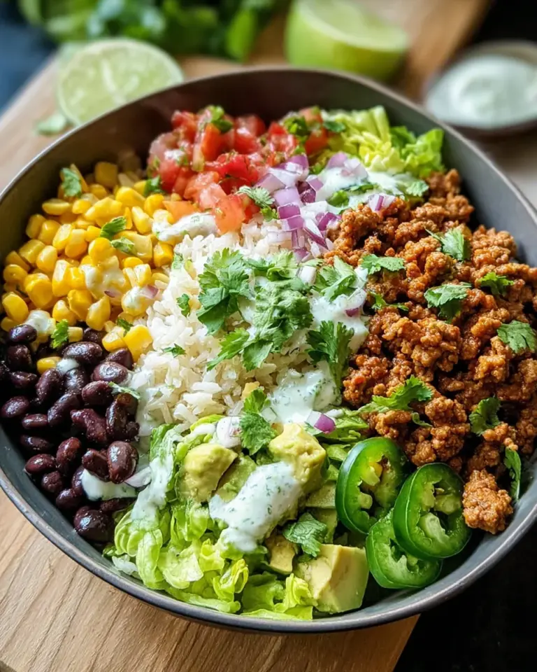 Taco Lunch Bowls
