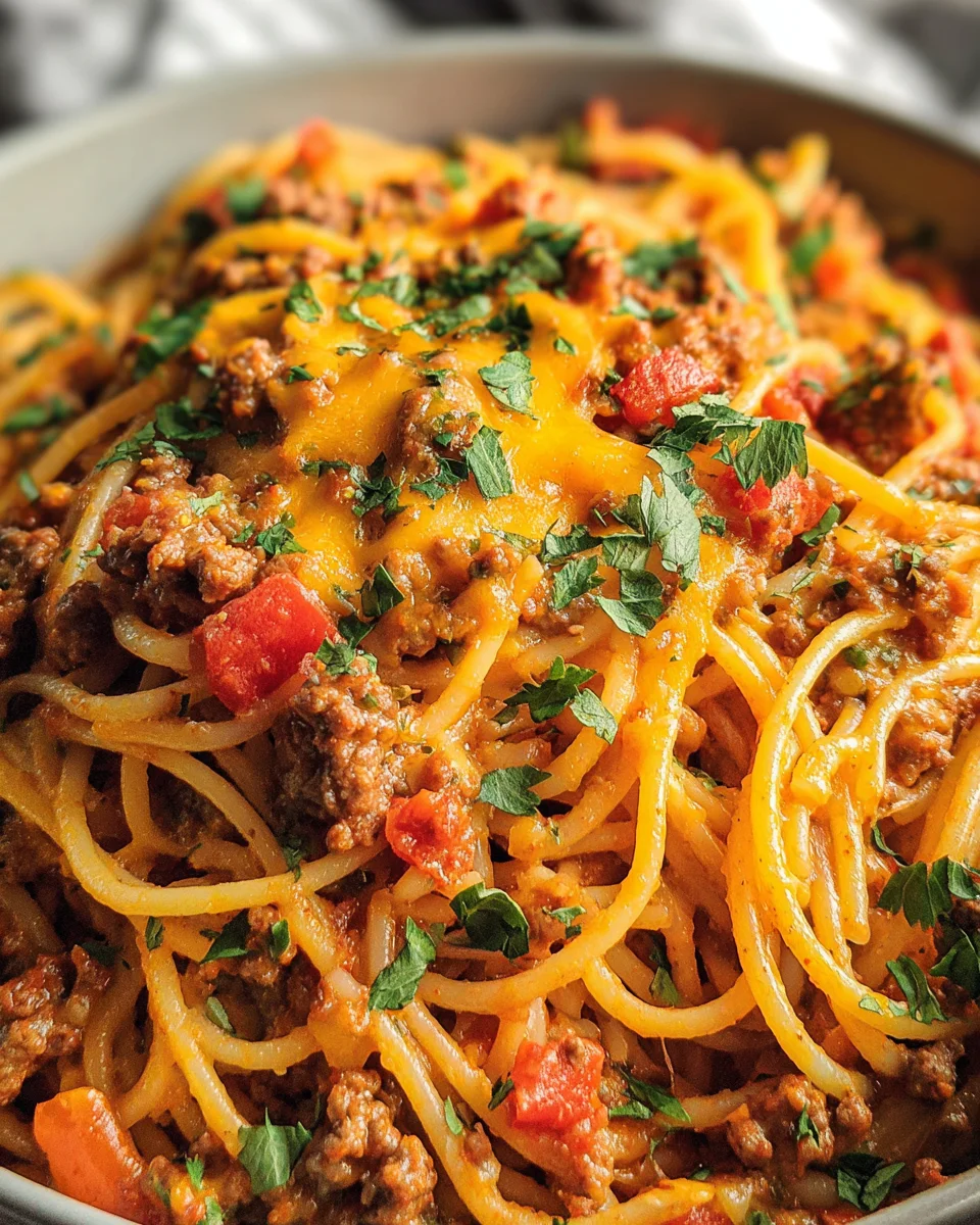 Taco Spaghetti Taco