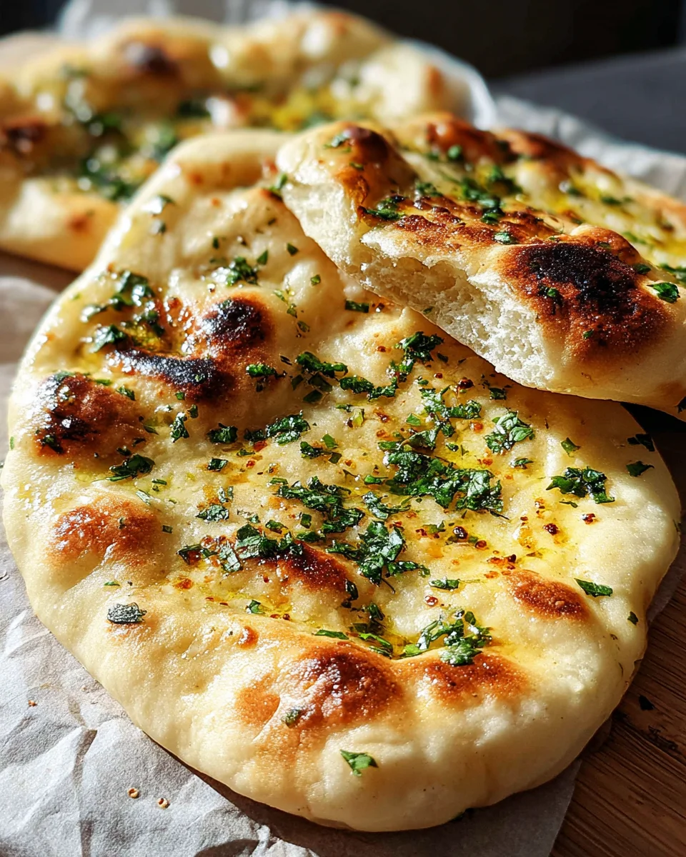 The Best Easy Garlic Naan Bread