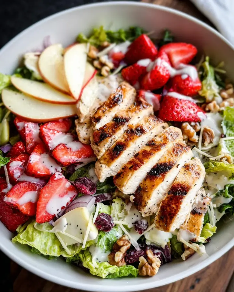 The Best Strawberry Chicken Salad