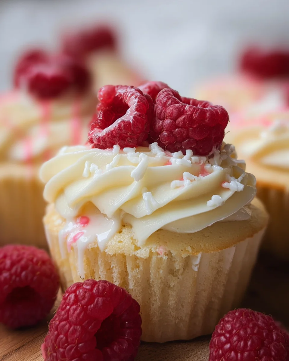 The Best White Chocolate Raspberry Cupcakes The Best White Chocolate Raspberry Cupcakes
