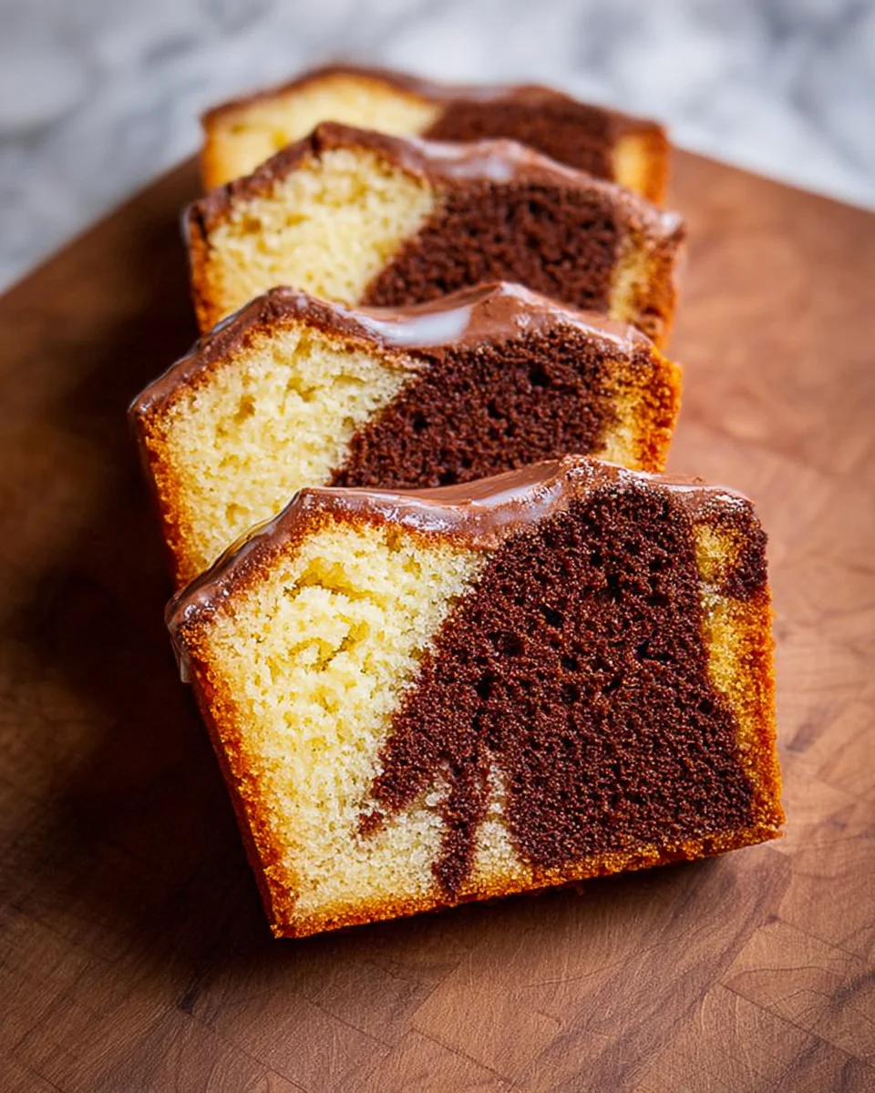 Three Layer Pound Cake Three Layer Pound Cake